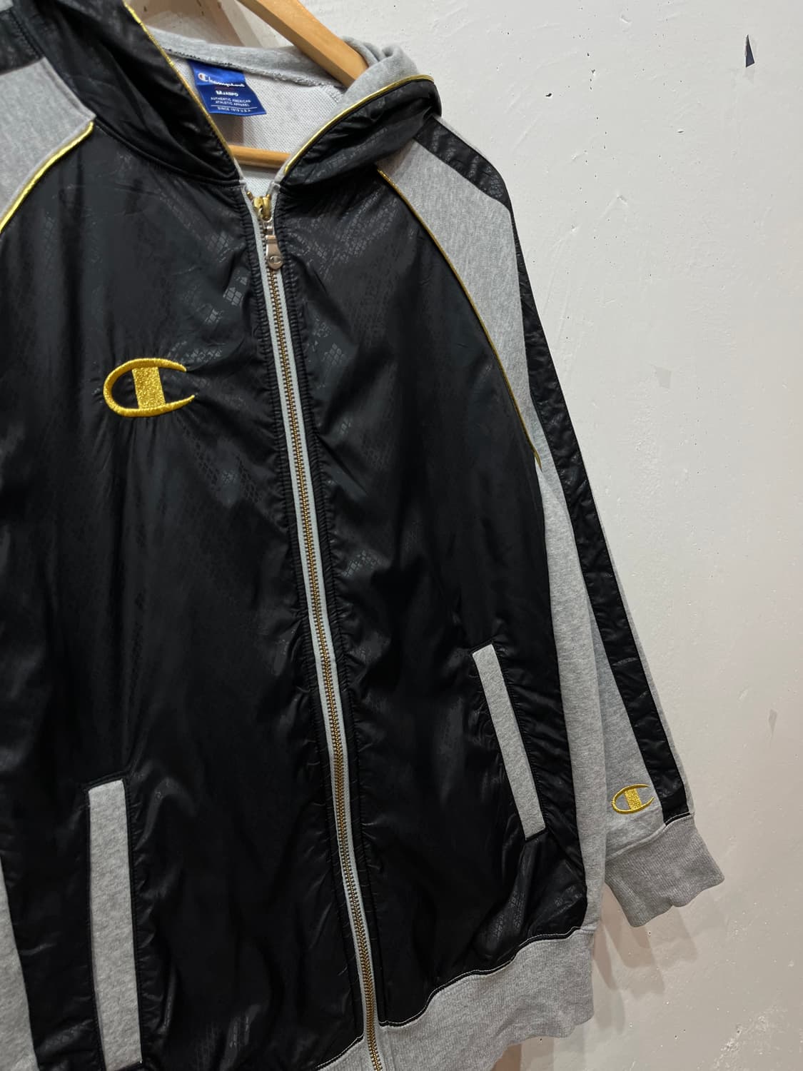 챔피온 재팬 골드로고 후드집업 M 상품이미지4