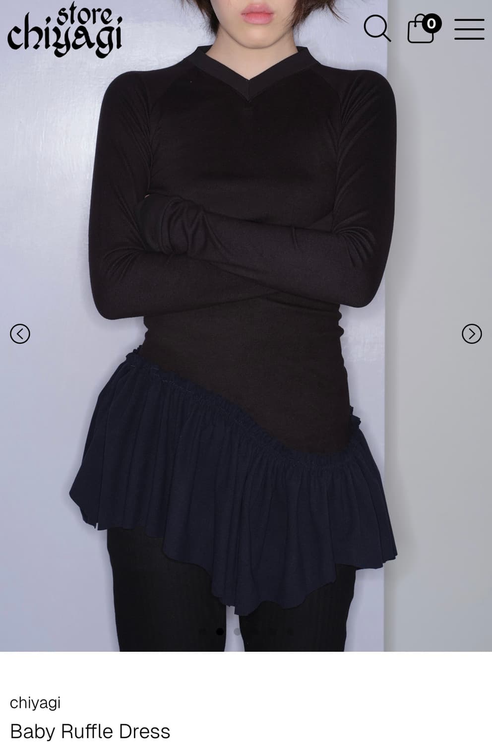 키야기 baby ruffle dress 상품이미지2