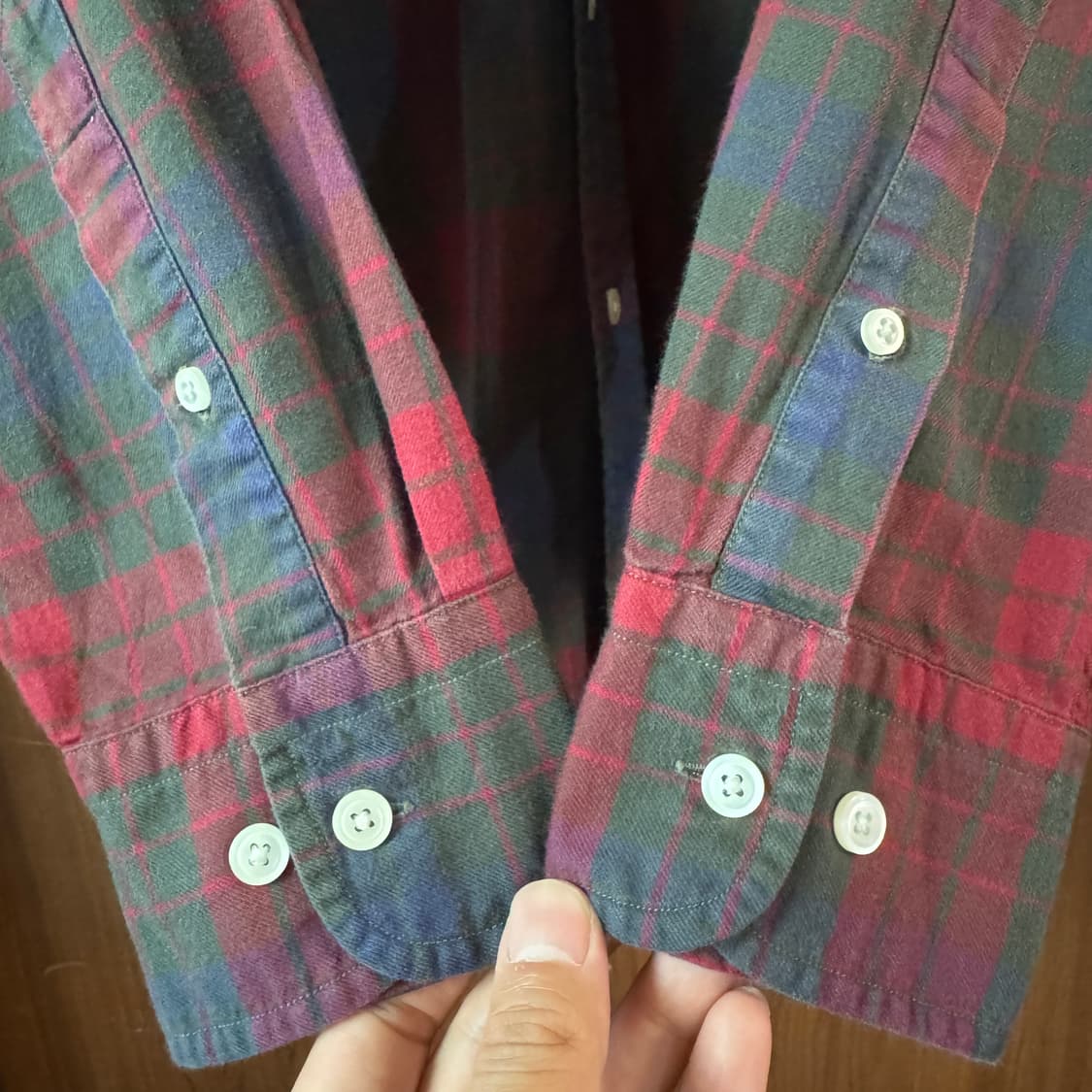 노티카 체크셔츠 XL 상품이미지5