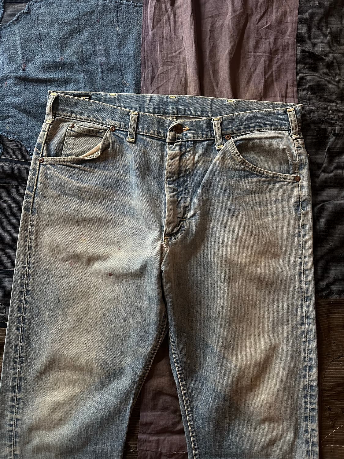 70s UAS LEE 200z Vintage Denim Pants 상품이미지3
