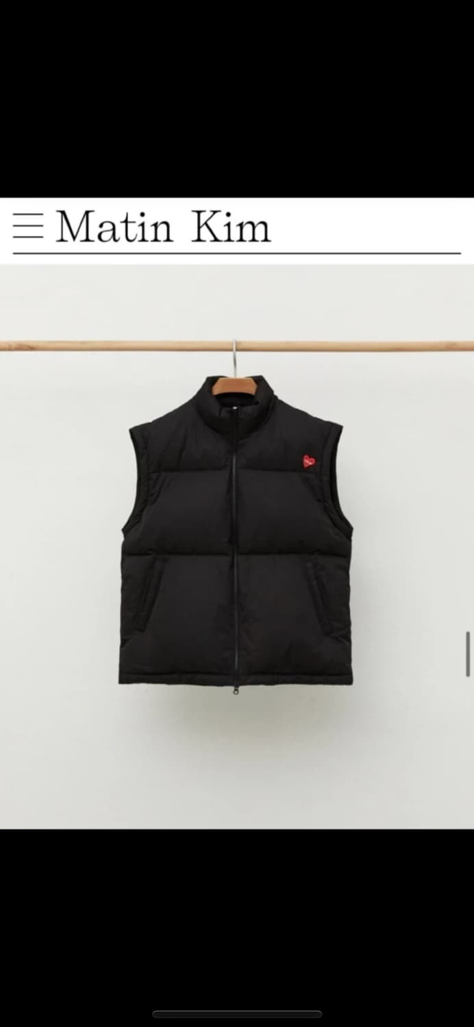 마뗑킴 더뮤지엄비지터 콜라보 베를린 패딩 s 상품이미지5