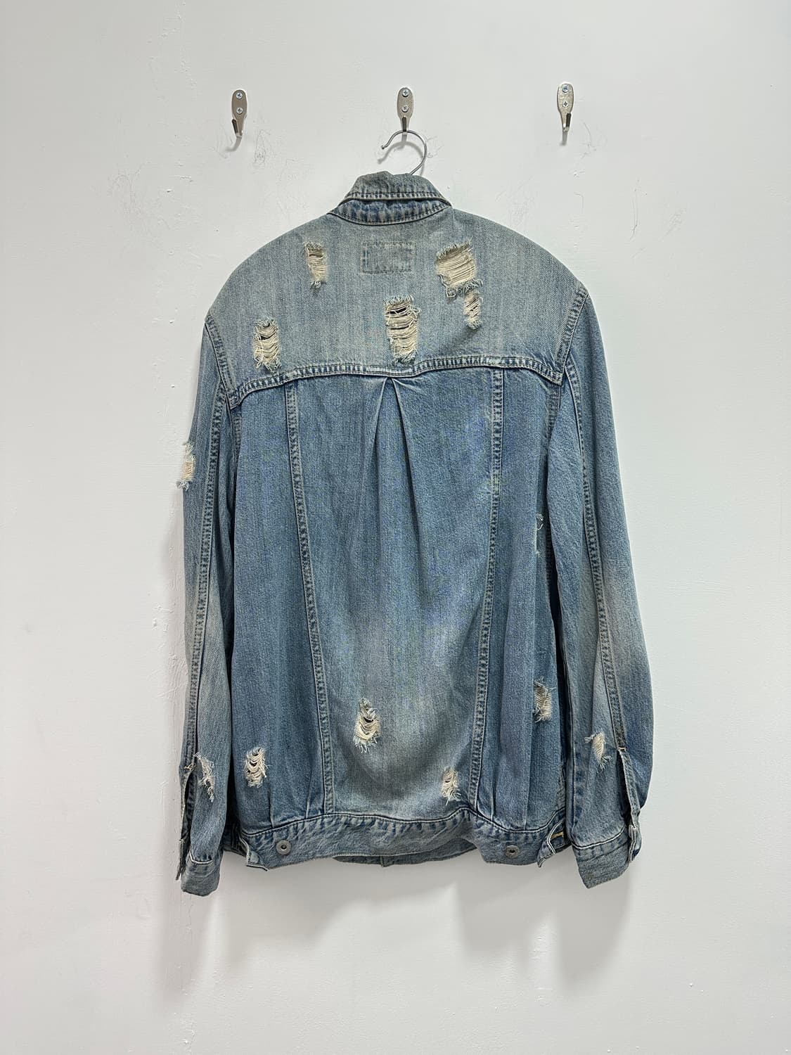 Sly jeans destroyed denim jacket 상품이미지5