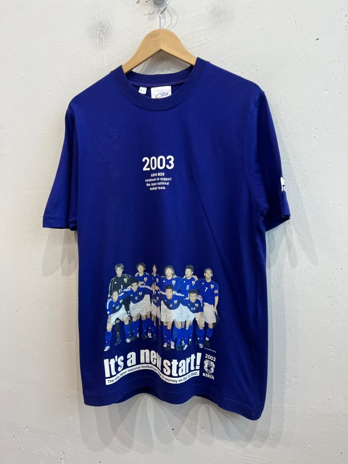 아디다스 2003 일본 국대 기린 축구 유니폼 상품이미지1