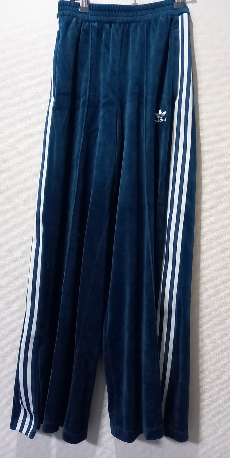아디다스 벨벳 청록 트레이닝바지 26~28인치 상품이미지1