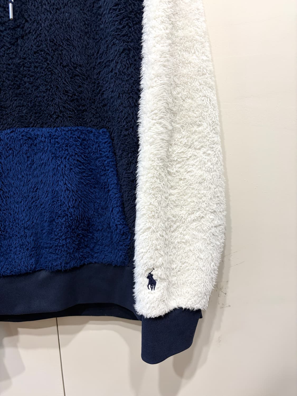 폴로 랄프로렌 로고 플리스 후드티 상품이미지3