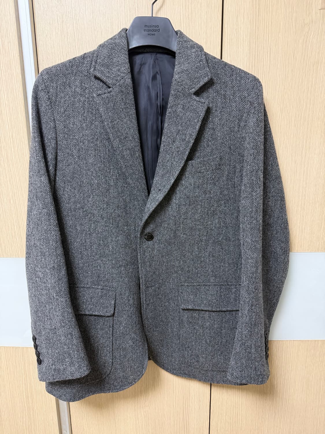 리넥츠 울 헤링본 블레이저 3사이즈 팝니다 상품이미지1