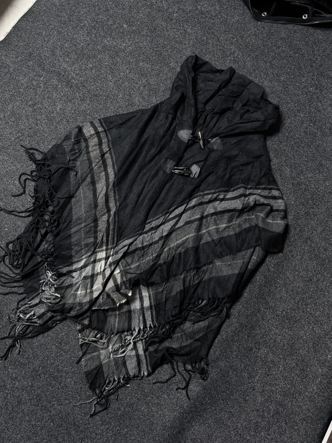 vintage ..Ghost Face..gothic cape coat 상품이미지3