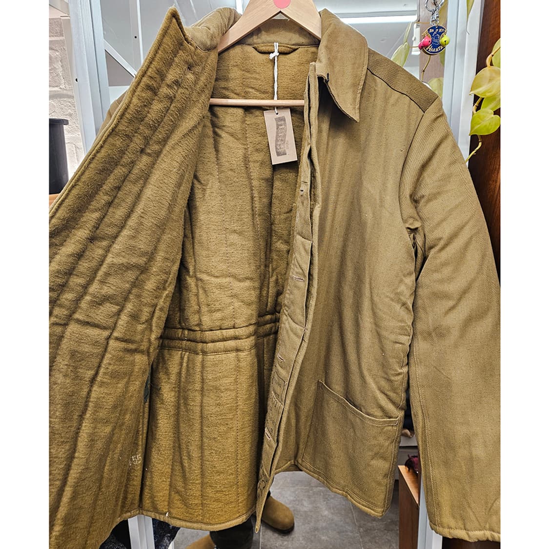 80s Soviet / 오리지널 소련 밀리터리 방한 아우터자켓 (M) 상품이미지4