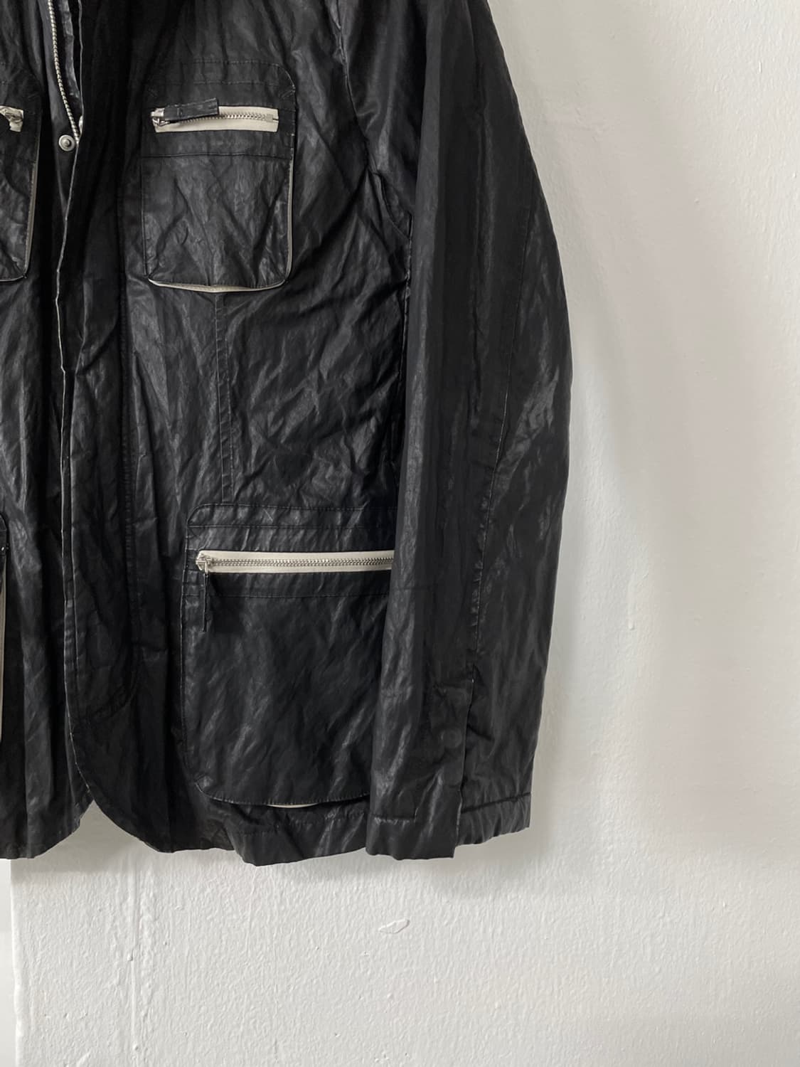 아르마니 꼴레지오니 코티드 코튼 자켓 상품이미지6