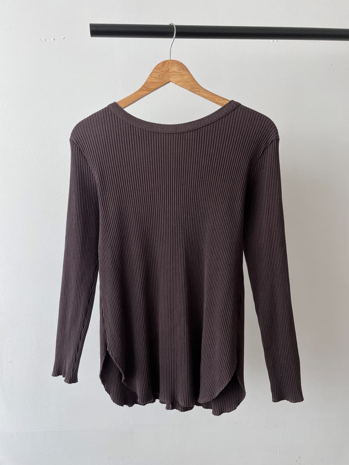  PLST Brown Long Sleeve Top 상품이미지5