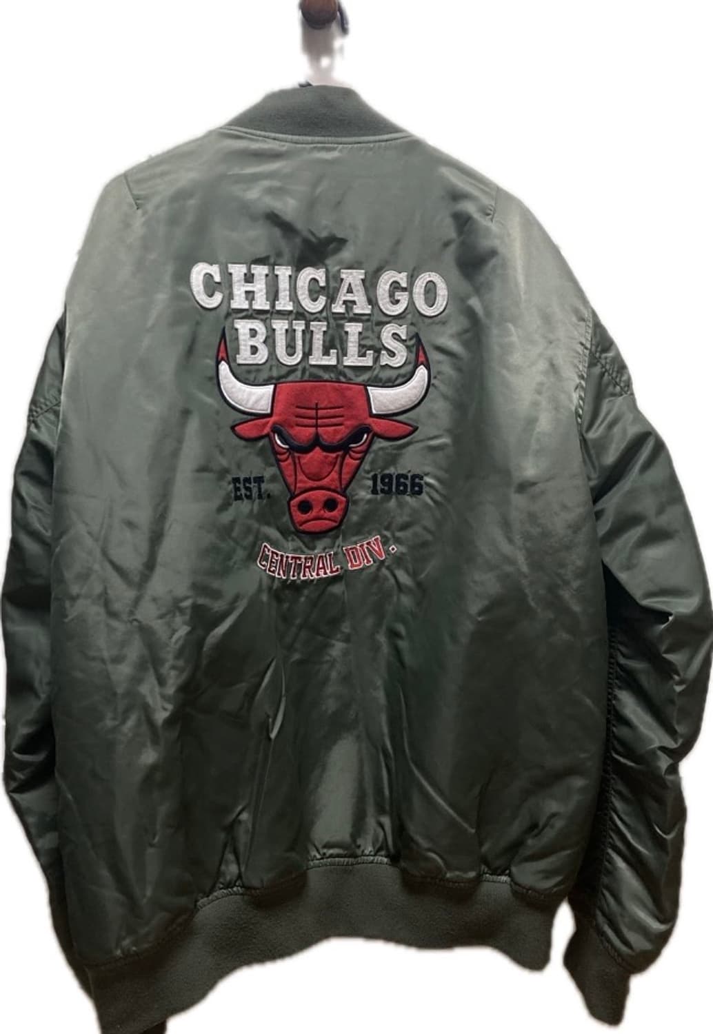 NBA 엔비에이 시카고불스 MA-1 봄버자켓 항공점퍼 상품이미지1