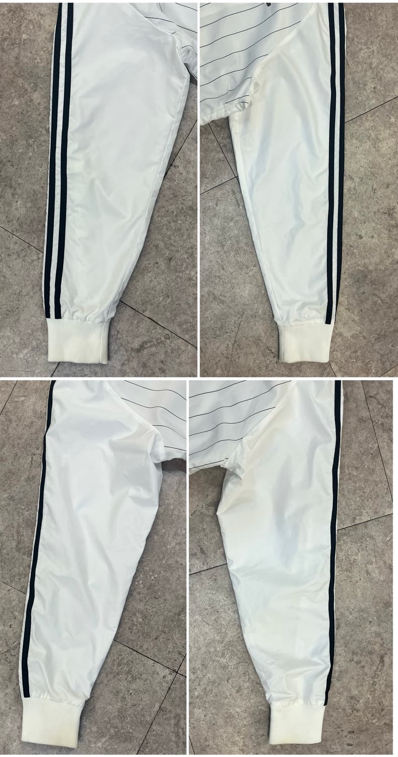 아디다스 스트라이프 트랙탑 바람막이 화이트 S #csz3390  상품이미지9