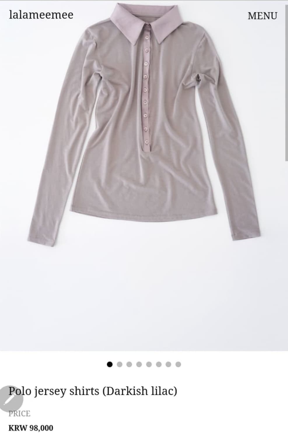 라라미미 폴로져지셔츠 상품이미지1