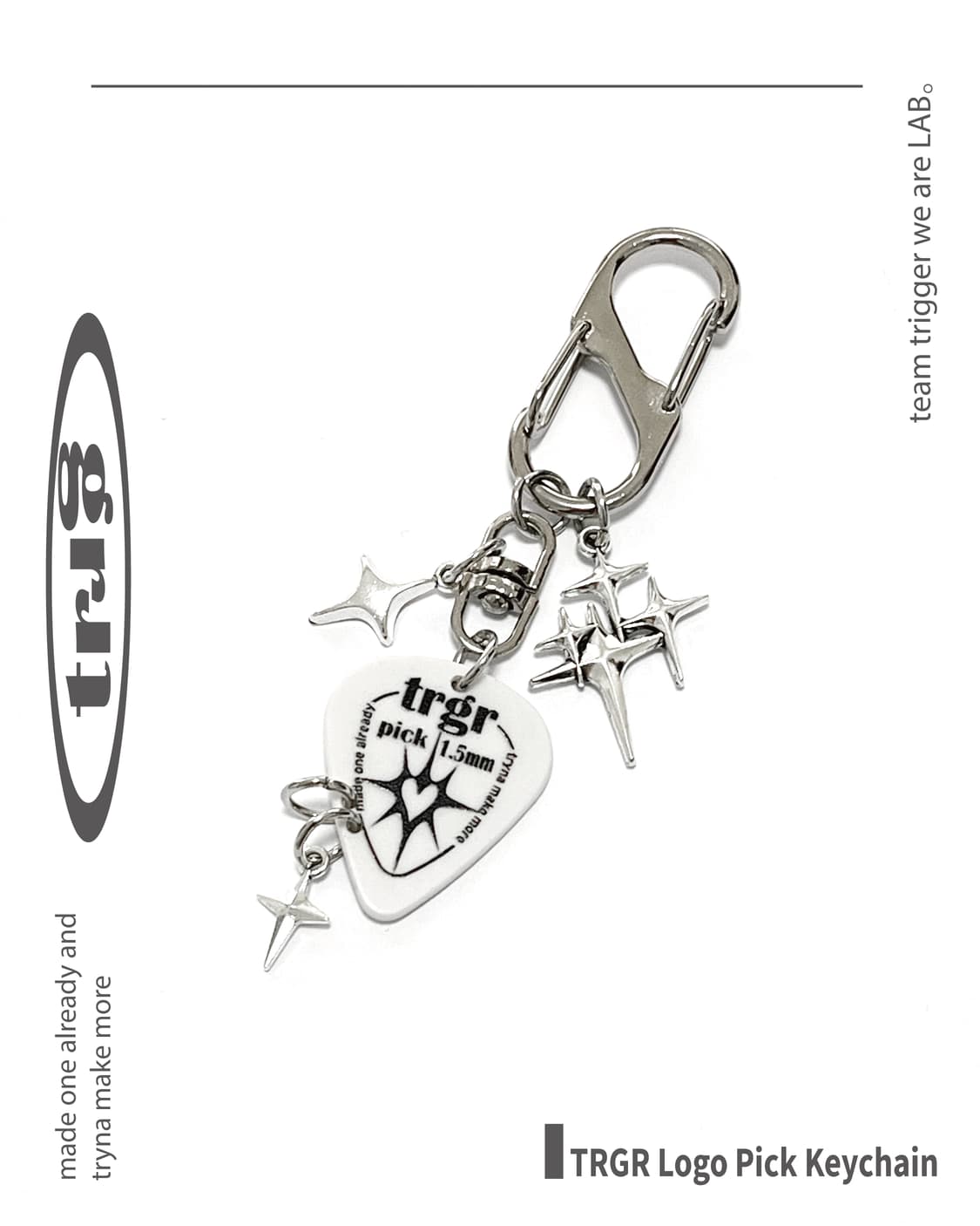 𝐓𝐑𝐆𝐑 𝐋𝐨𝐠𝐨 𝐏𝐢𝐜𝐤✨ 키링 상품이미지1