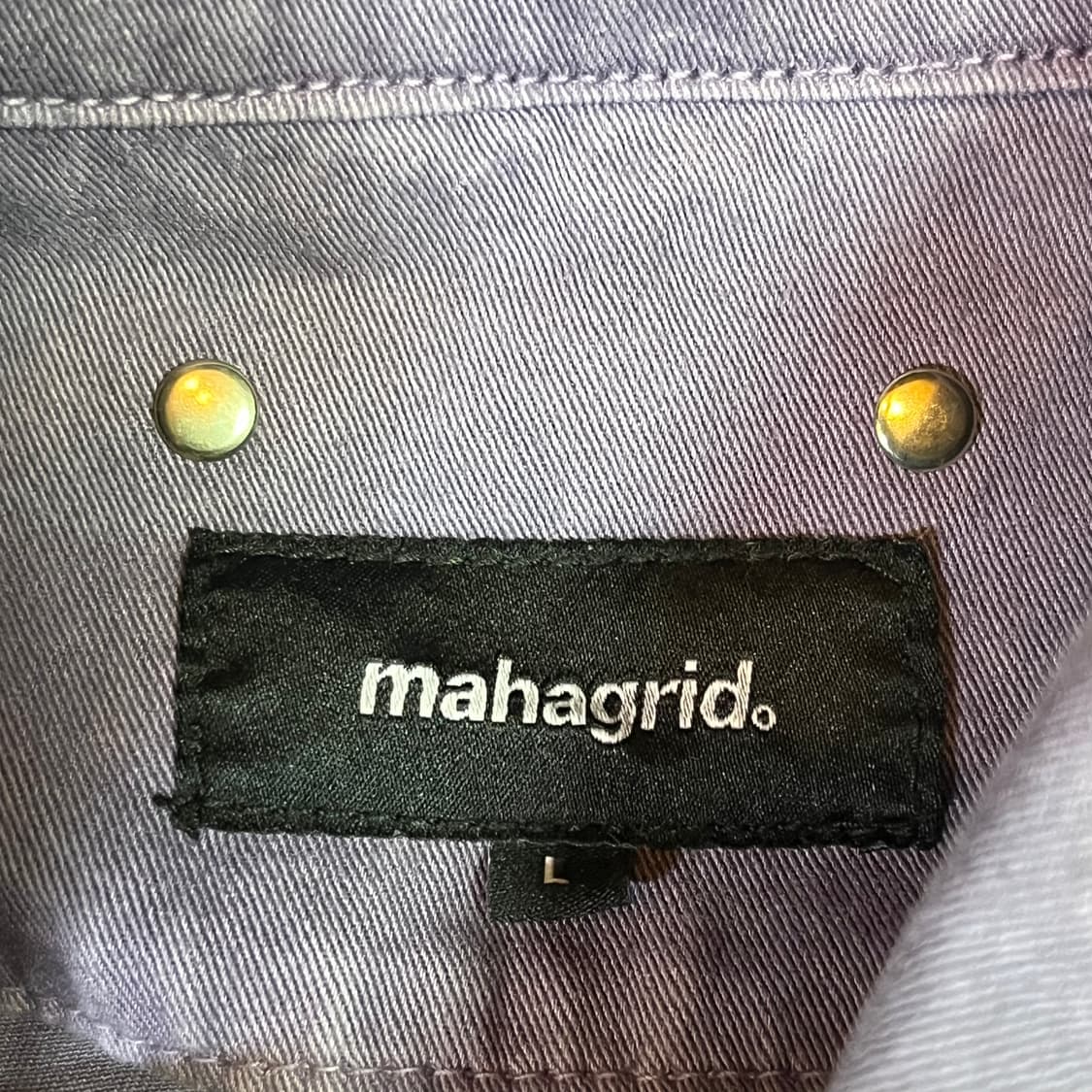 마하그리드 워시드 트러커 자켓 상품이미지6