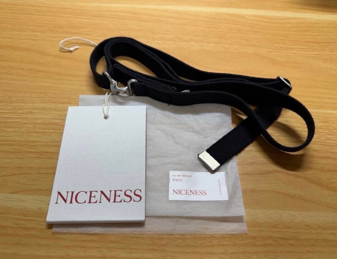 Niceness payn 벨트 상품이미지1