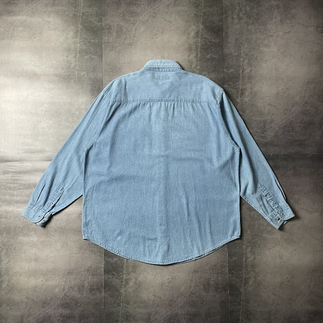 TRI-MOUNTAIN 빈티지 데님 코튼 셔츠 A00533 상품이미지6