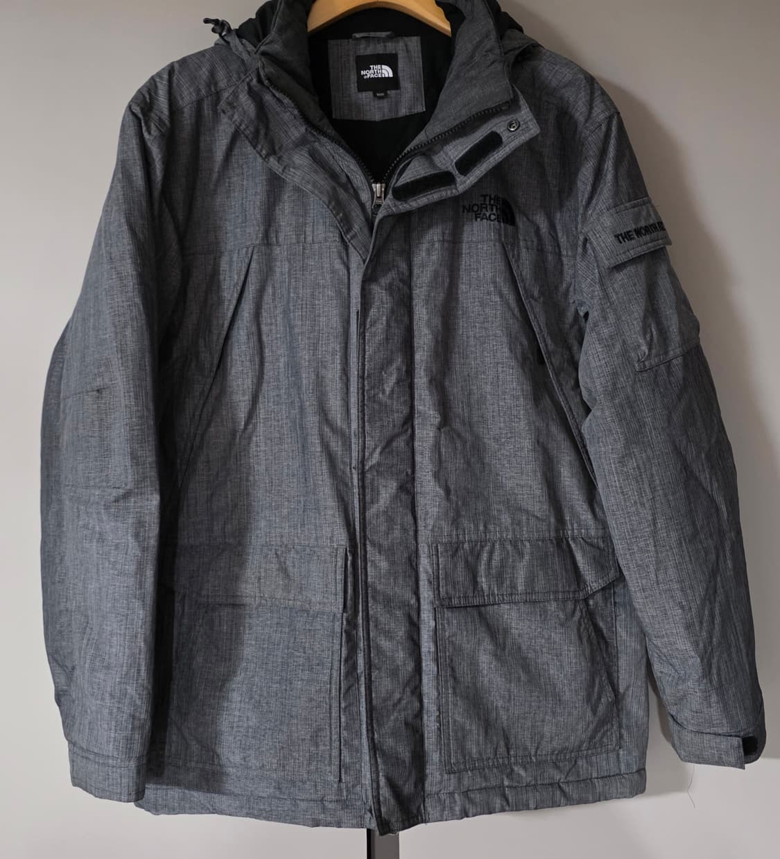 노스페이스 남성 클래식 텍스처점퍼. 싸이즈100 상품이미지1