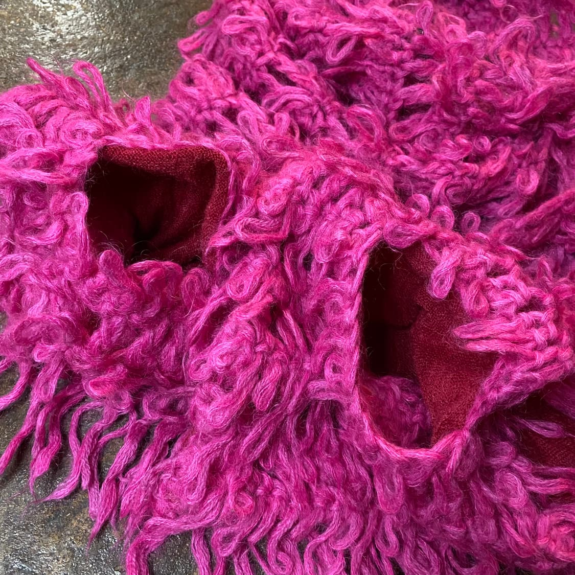 준야와타나베 모헤어 머플러 상품이미지3