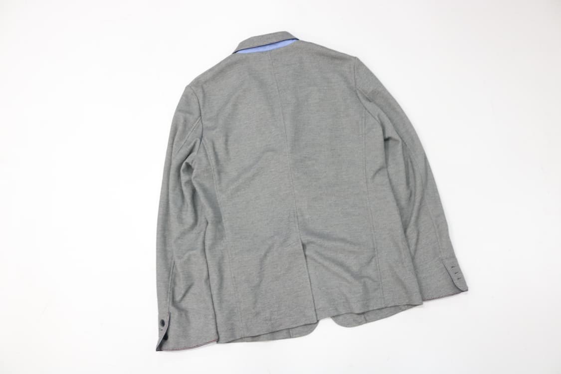 BEAMS HEART 빔즈하트 파이핑 디테일 멜란지 그레이 져지 자켓 상품이미지7