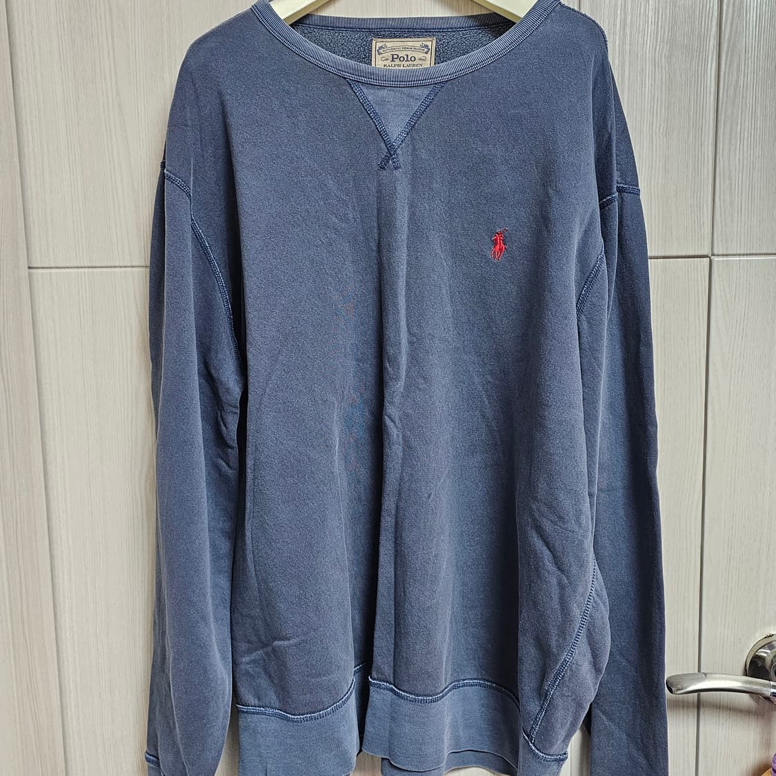 폴로 랄프로렌 네이비 맨투맨 티셔츠 105 상품이미지1