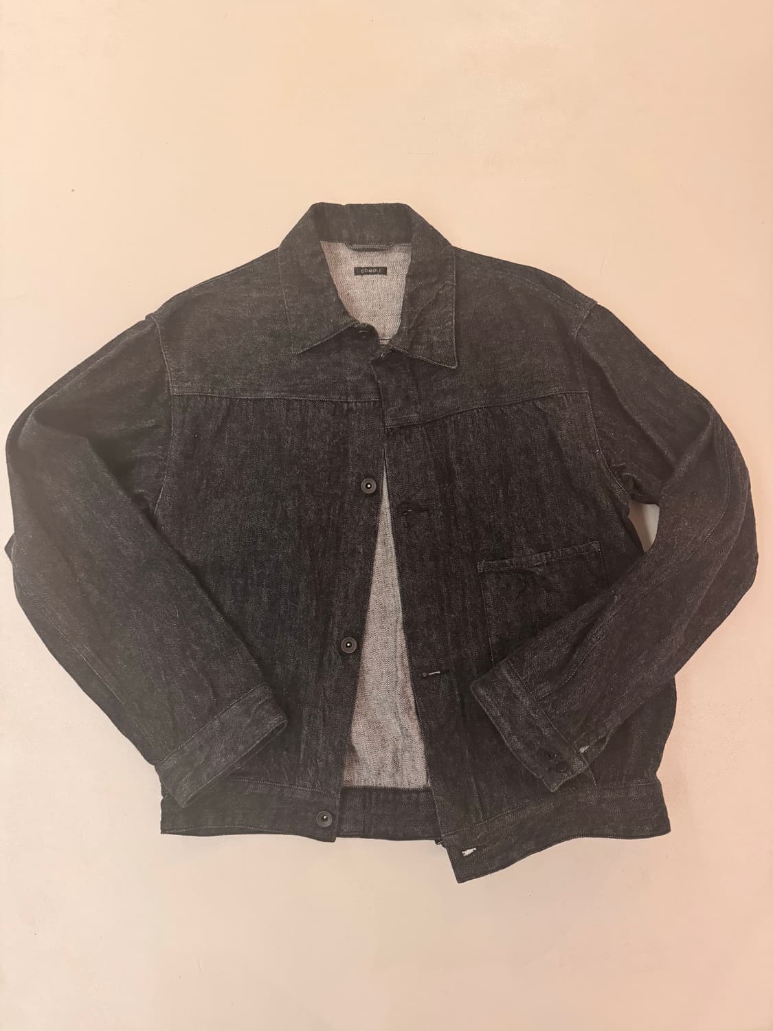 코모리 COMORLI 흑청 자켓 001사이즈(여성 M-L) 상품이미지1