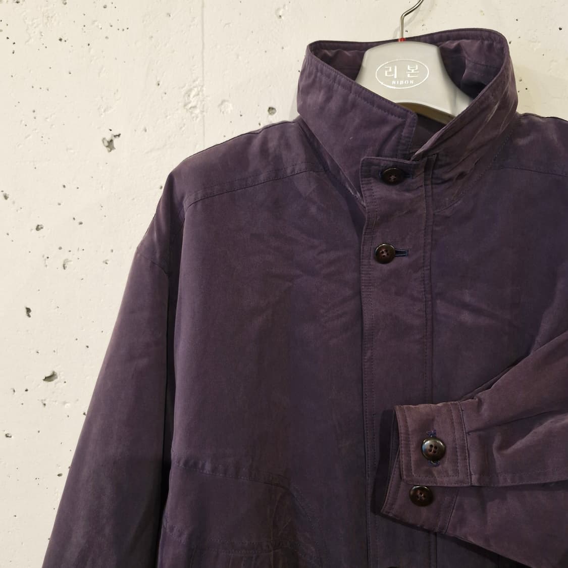 빈티지 모 스웨이드 봄버 상품이미지2