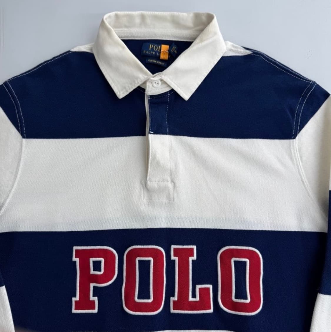 폴로 랄프로렌 빅로고 럭비티 상품이미지2