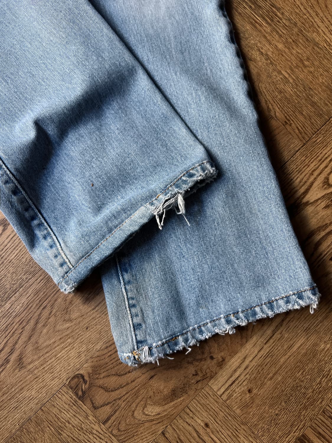 [30]리바이스 517 라이트블루 플레어핏 데님 팬츠 상품이미지7