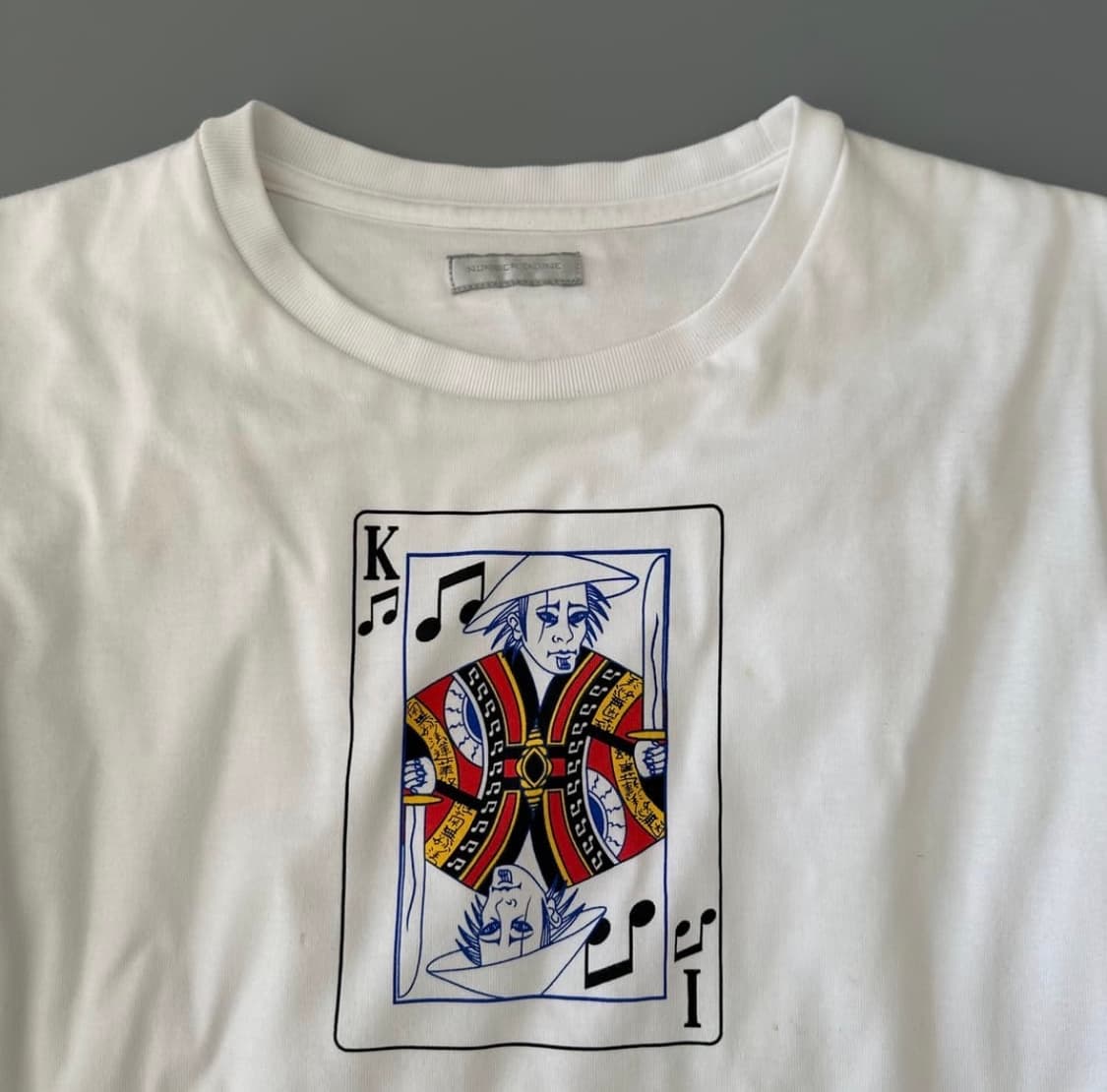 넘버나인 Number (N)ine 카드 반팔 티셔츠 size3 상품이미지2