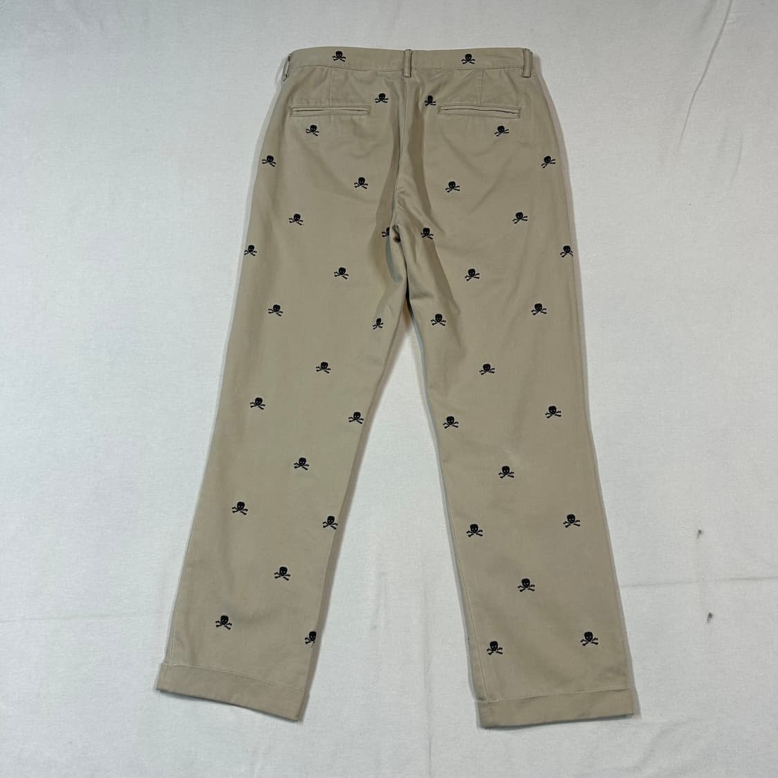 30inch) 폴로 랄프로렌 럭비 스컬 자수 치노 팬츠 면바지 상품이미지4