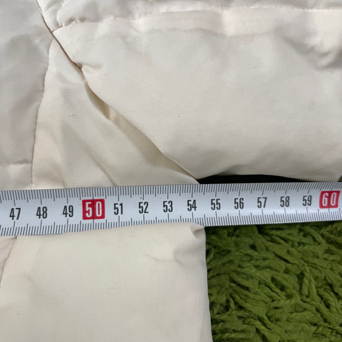노스페이스 베이지 로고 후드 패딩 상품이미지8