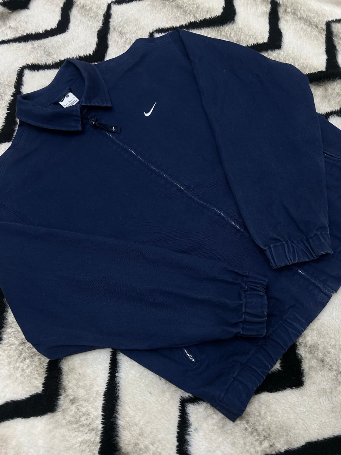 [M]나이키SB 스우시로고 코튼 블루종/네이비 상품이미지3