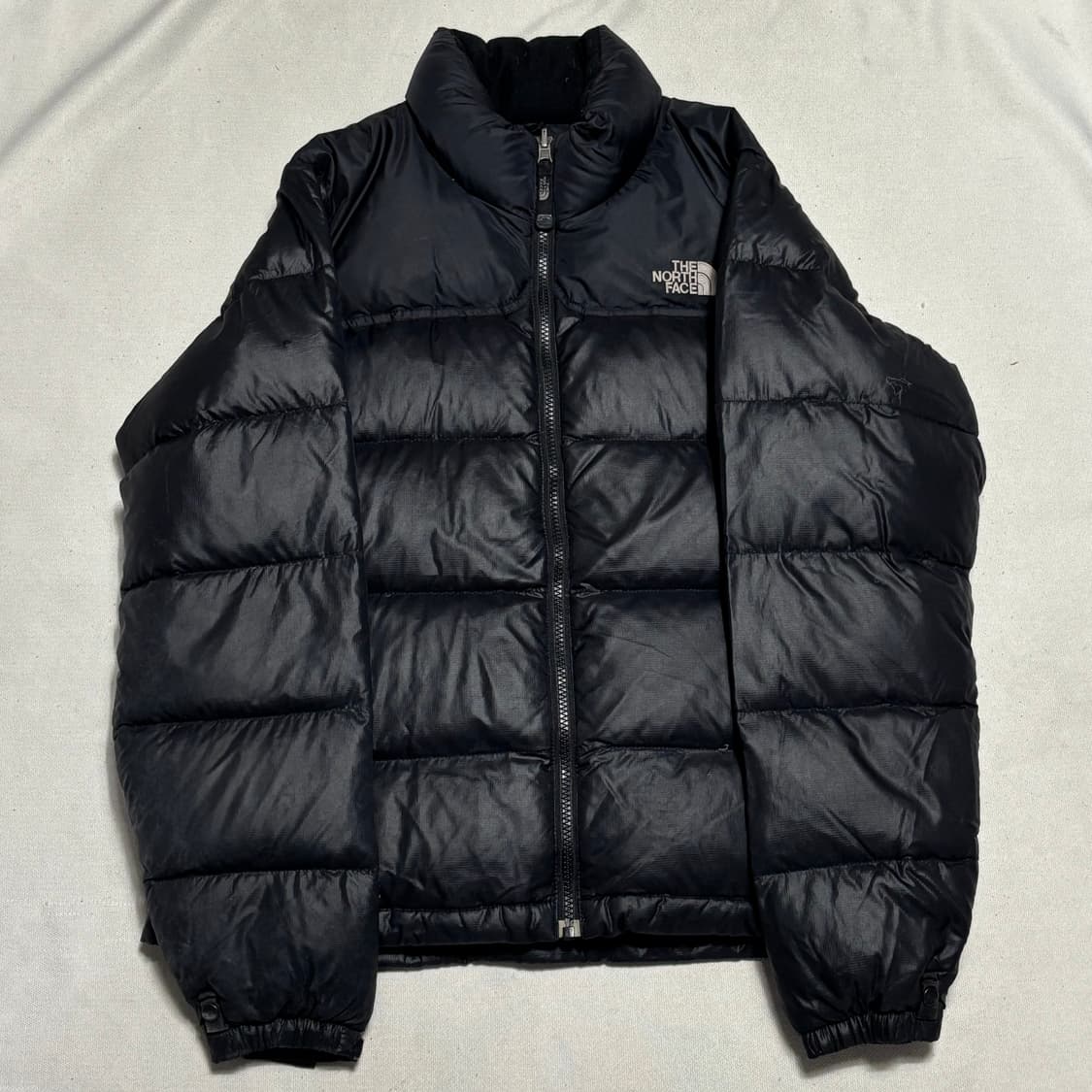 85 노스페이스 눕시 700 블랙 패딩 상품이미지2