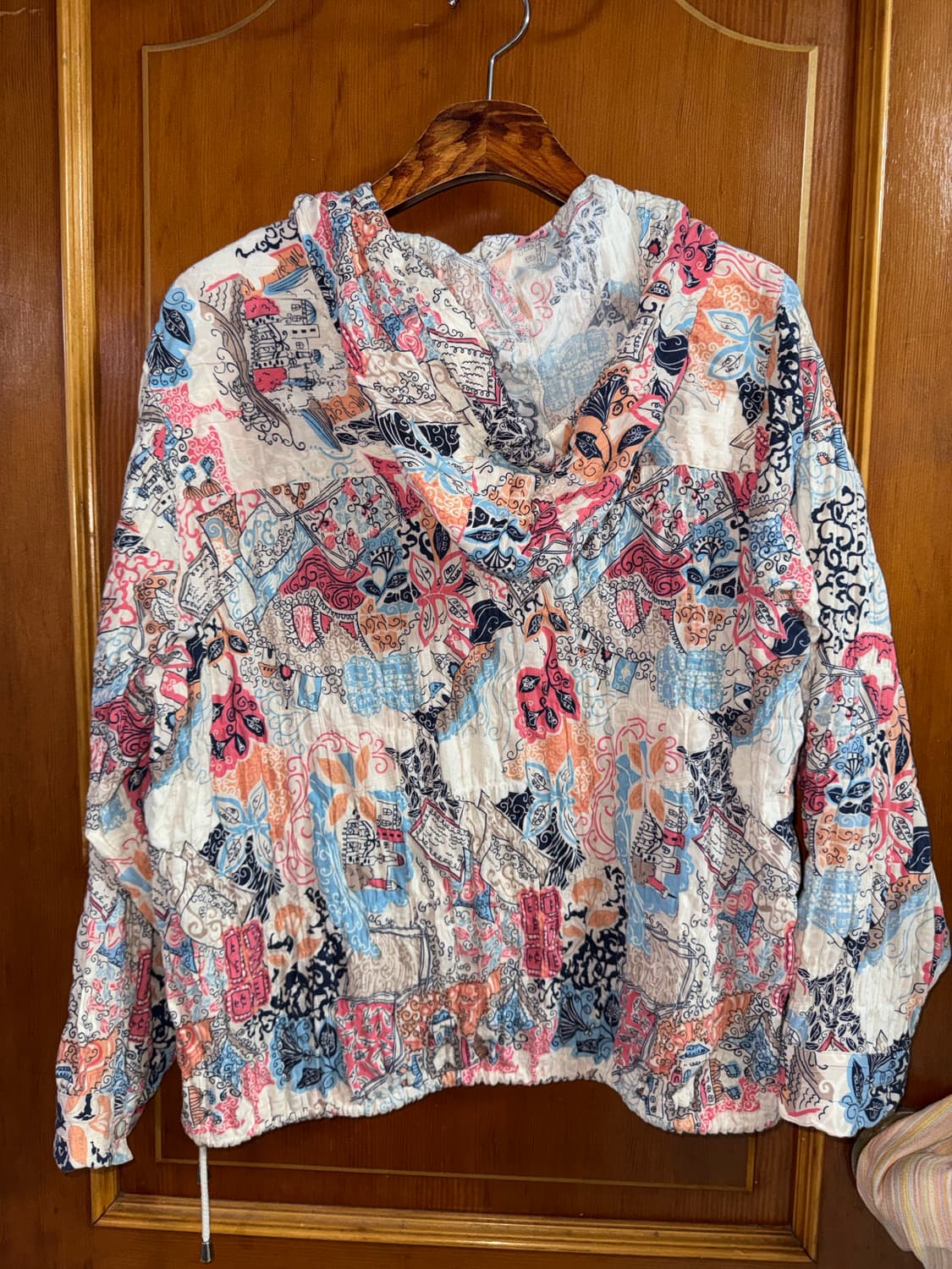 보헤미안 에스닉 후드 상의 상품이미지2