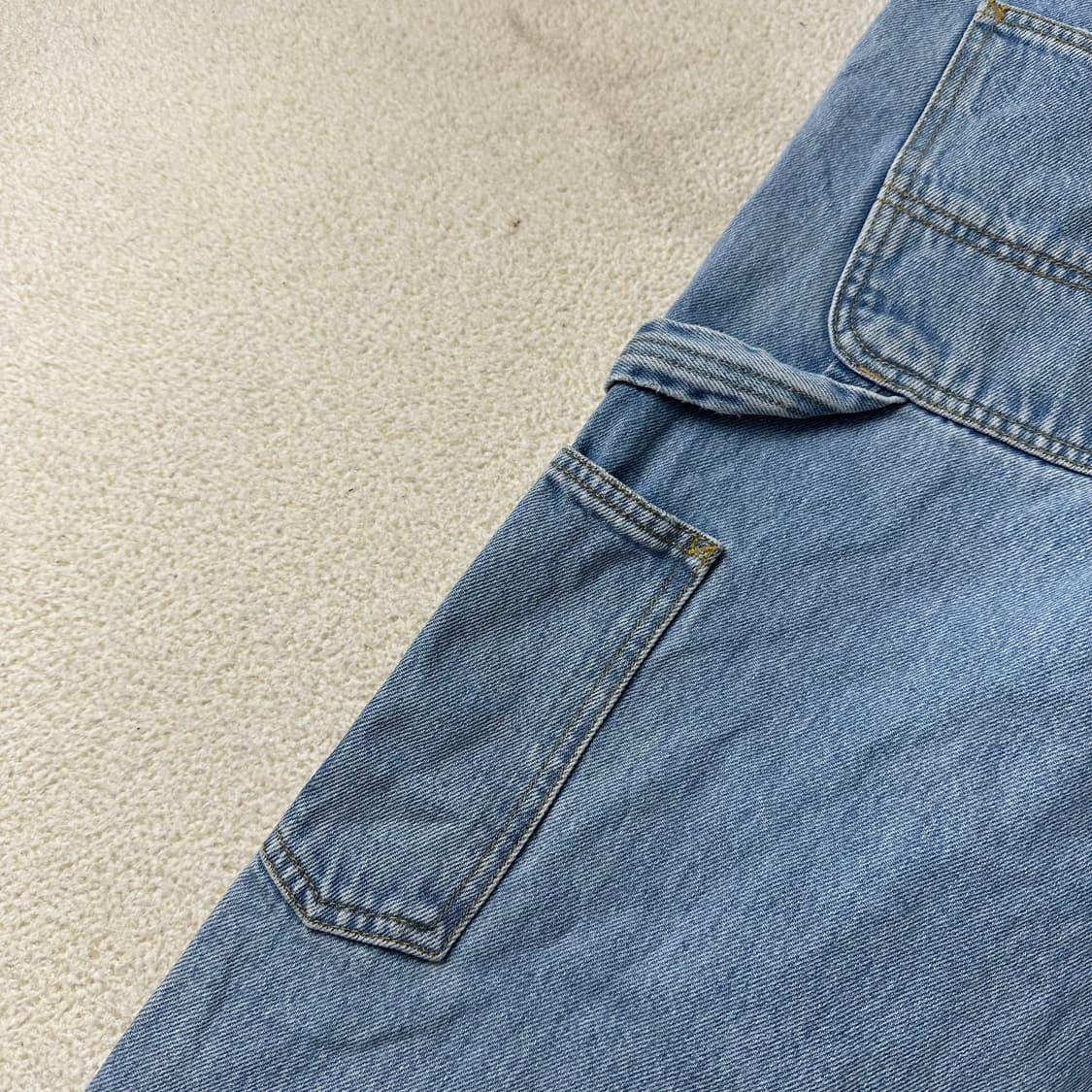32 90s 칼하트 usa 빈티지 카펜터 데님팬츠 상품이미지3