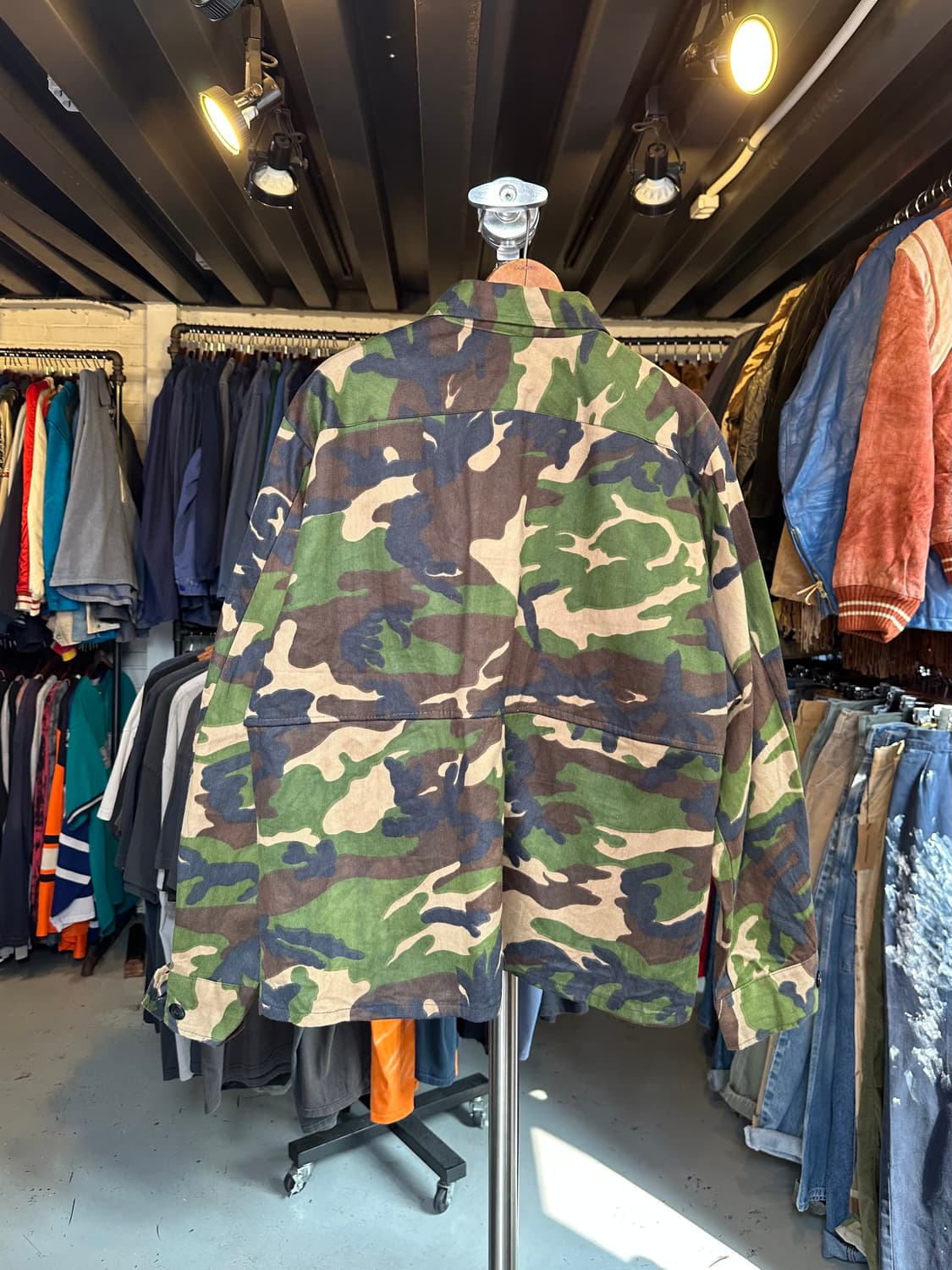 유럽군 카모 컴뱃 필드자켓 상품이미지2