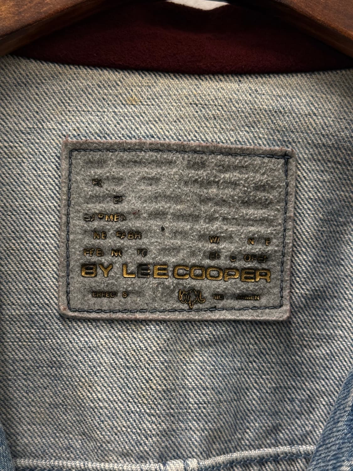 L) Lee Cooper Denim Jacket 상품이미지7