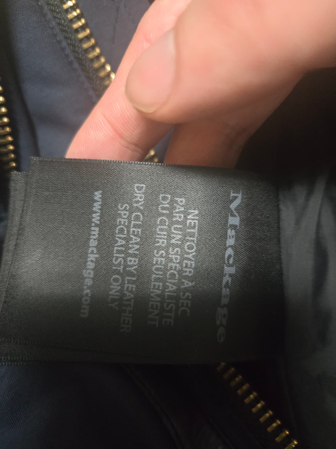 맥케이지 딕슨 금장 네이비 상품이미지4