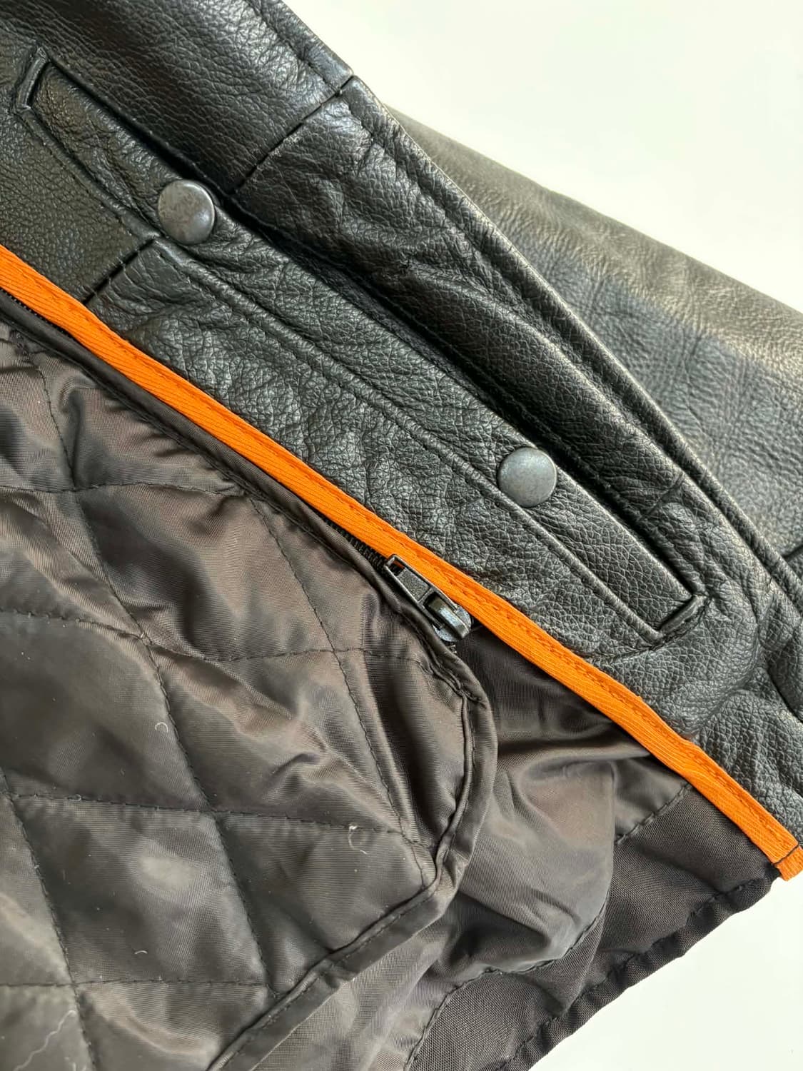 [S] 밀워키레더 소가죽 라이더 자켓 상품이미지8