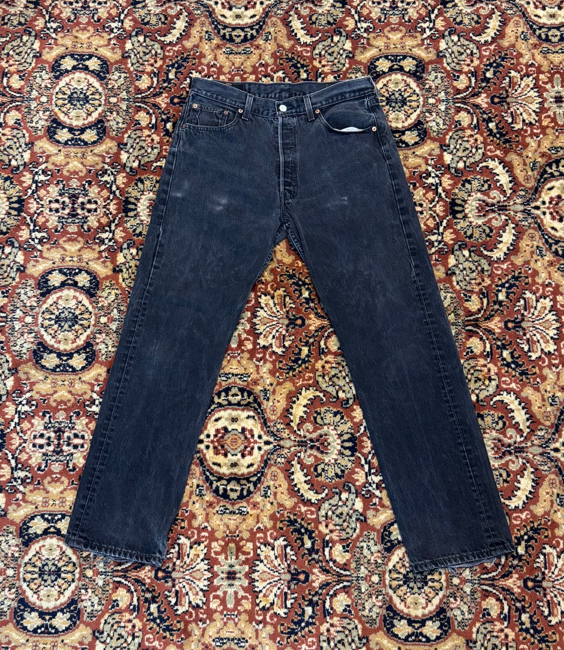 usa 빈티지 리바이스 501 블랙 데님 34(32~33추천) (537) 상품이미지1