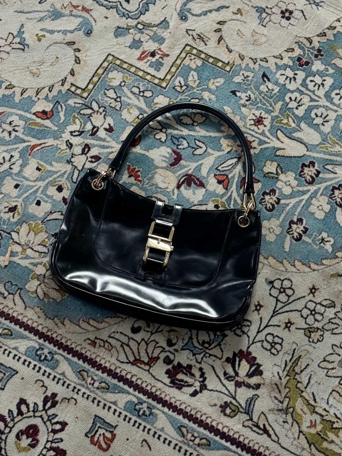 구찌 에나멜 토트백 숄더백 상품이미지1