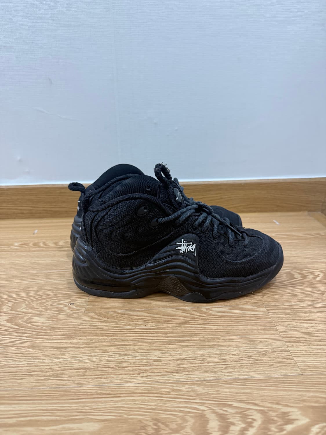 나이키 x 스투시 에어페니 2 블랙 235 상품이미지2