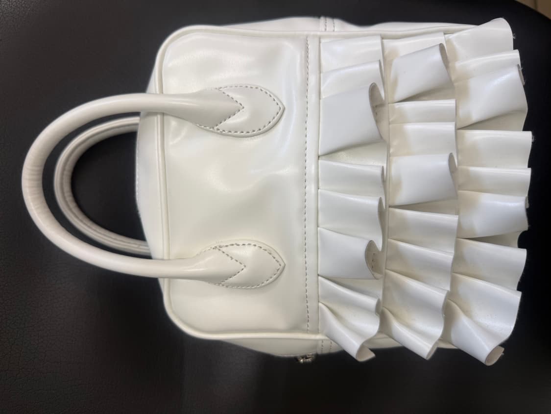 꼼데가르송 걸 프릴백 화이트  상품이미지2