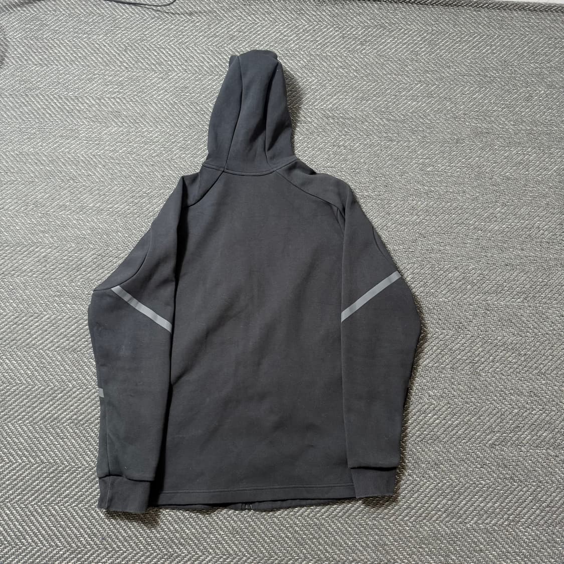 아디다스 블랙 후드 집업 점퍼 2XL 상품이미지4