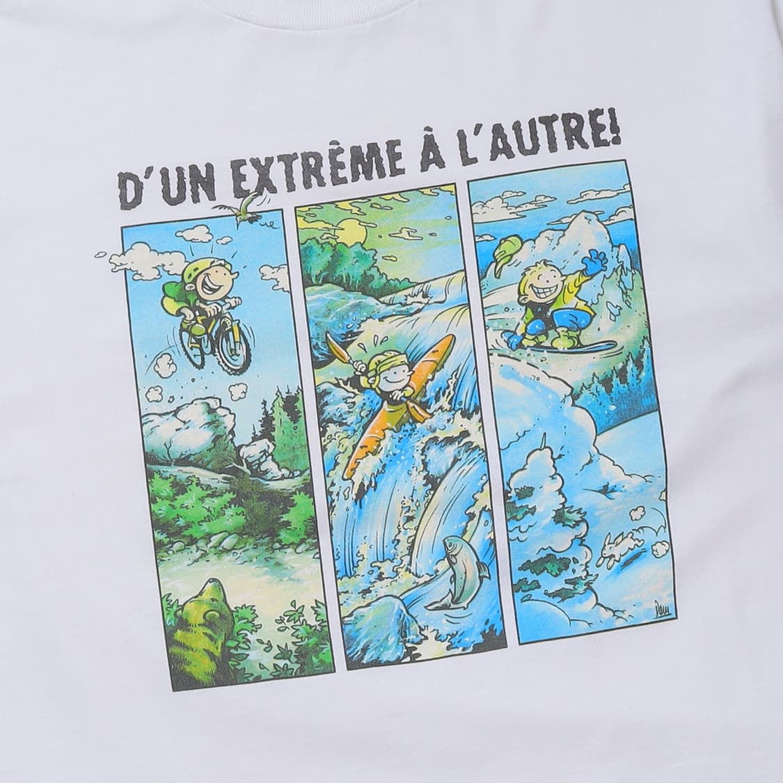 90's HUMEUR Printed T-shirt  상품이미지2