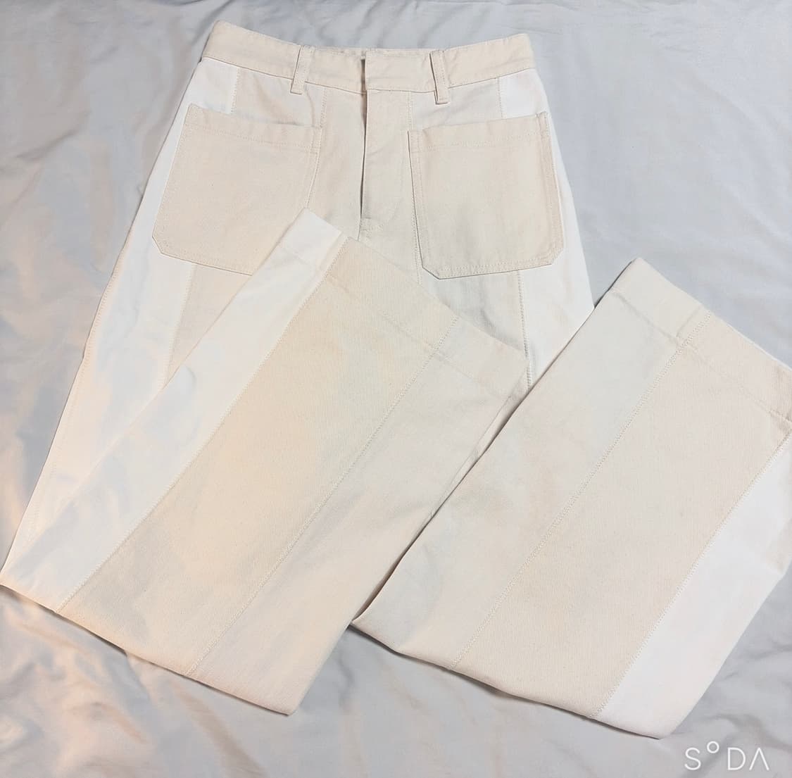 디올 와이드 코튼 면 팬츠 32 상품이미지1