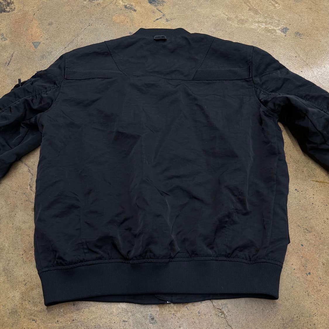 [정품/M] 내셔널지오그래픽 블랙 봄버 자켓 b15 상품이미지4