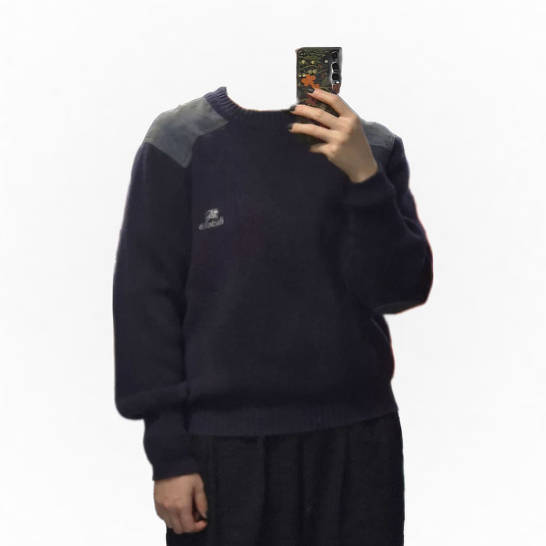 버버리 코만도 니트 스웨터 L 상품이미지7