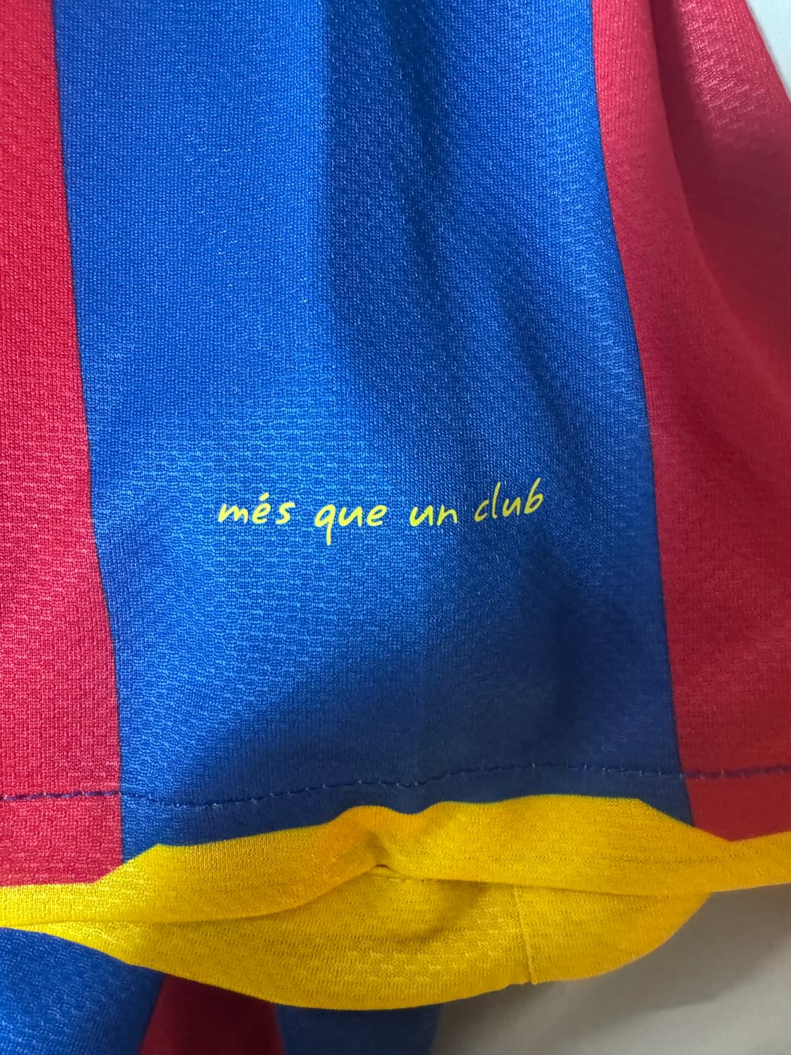 바르셀로나 10/11 유니폼(이니에스타 마킹) 상품이미지3